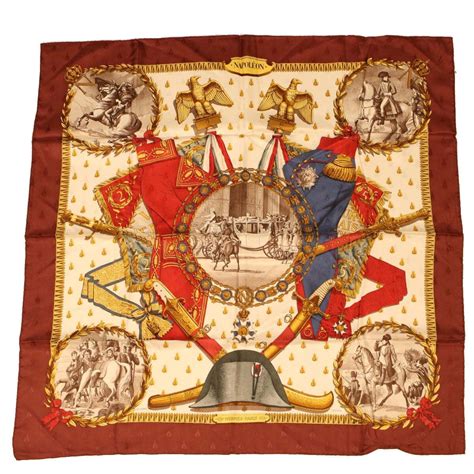 hermes napolean scarf wine|Hermes Napoleon scarf price.